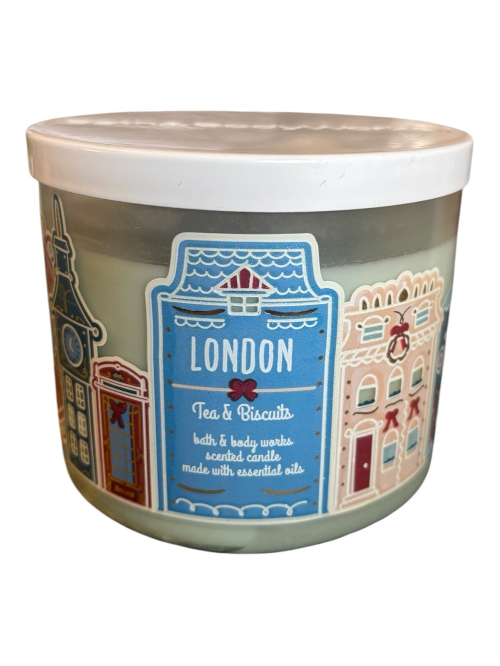 Bath & Body Works London Tea & Biscuits Candle -NWOT by